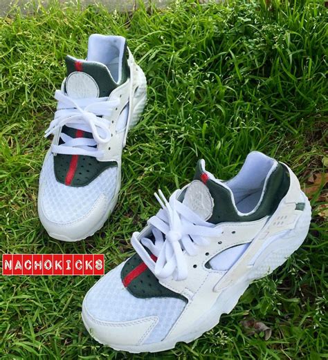 nike air huarache gucci customs|nike huarache price.